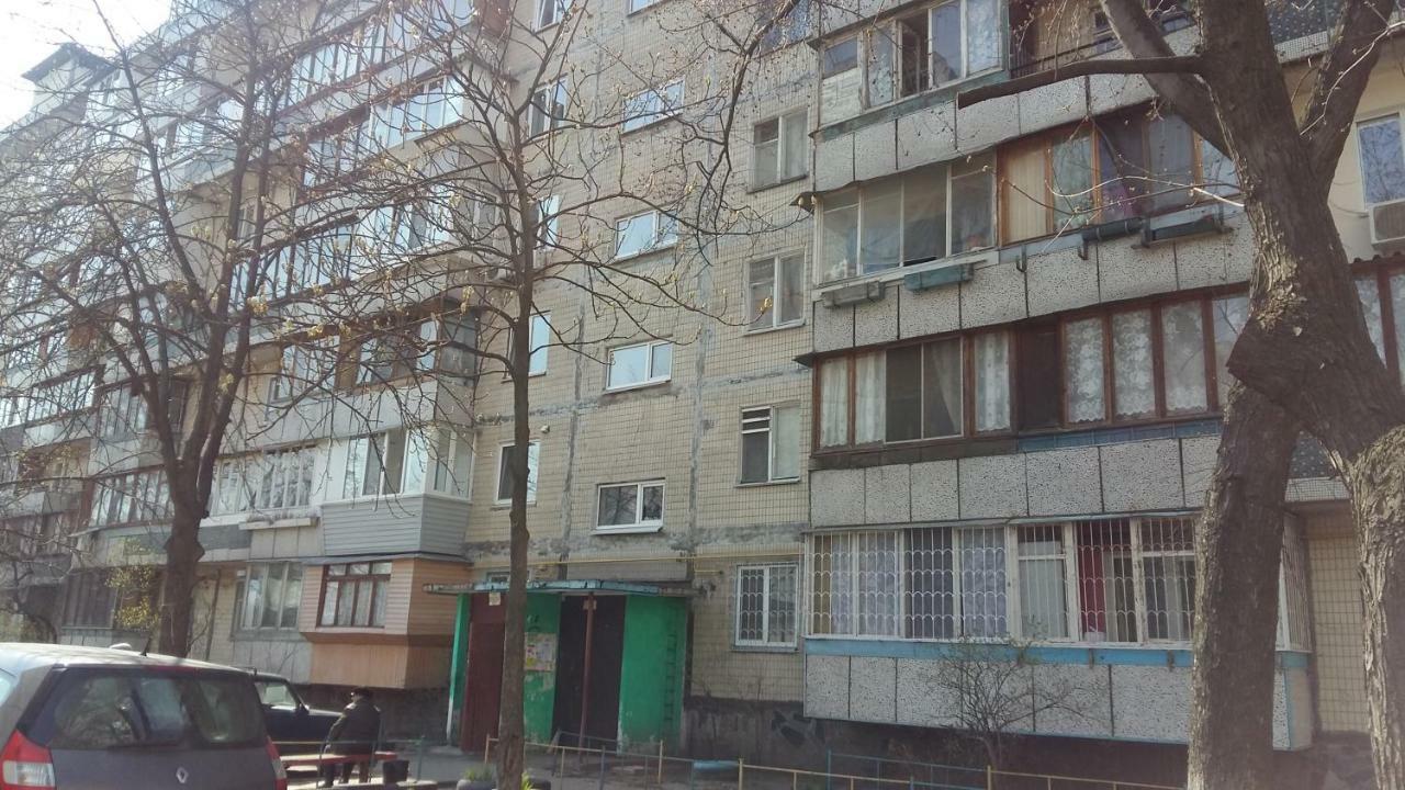 1К Квартира Оболонь- М.Минская И Героев Днепра Kiev Buitenkant foto
